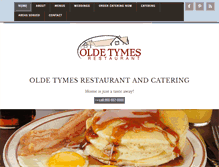 Tablet Screenshot of oldetymes.com